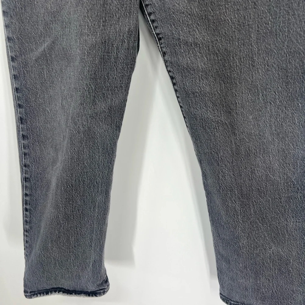 Levi’s Ribcage Straight Button Fly Jeans High Rise - Picture 4 of 8